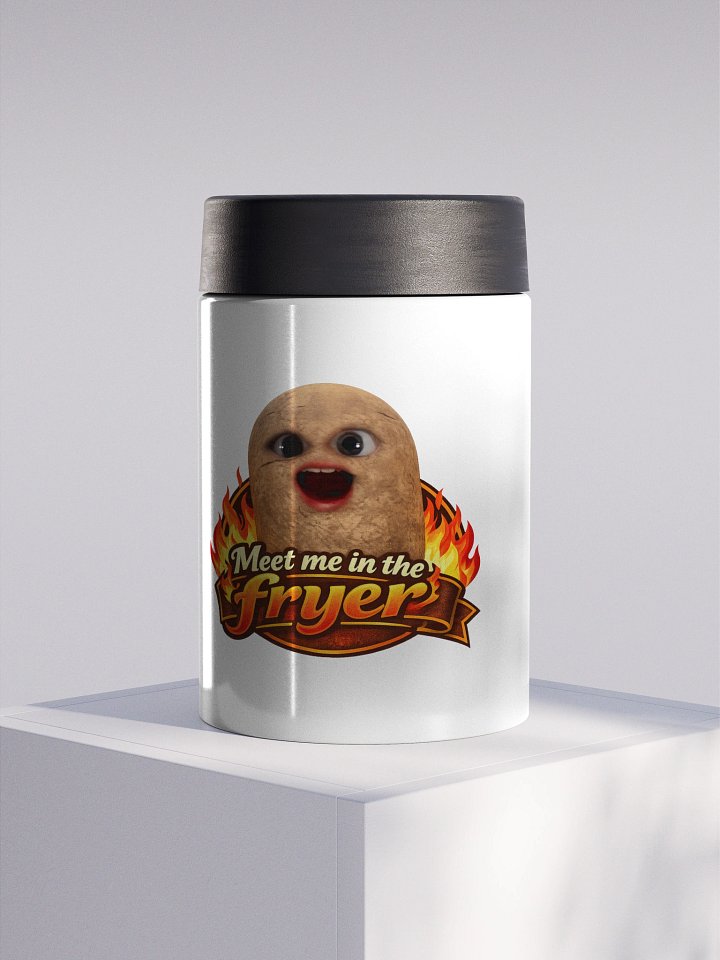 TheSmokedTater's Metal 12oz Koozie product image (1)