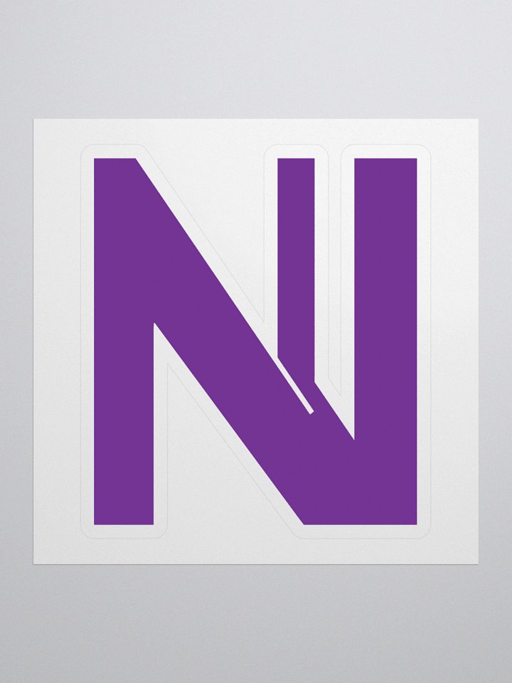 Flaskn "N" sticker product image (1)
