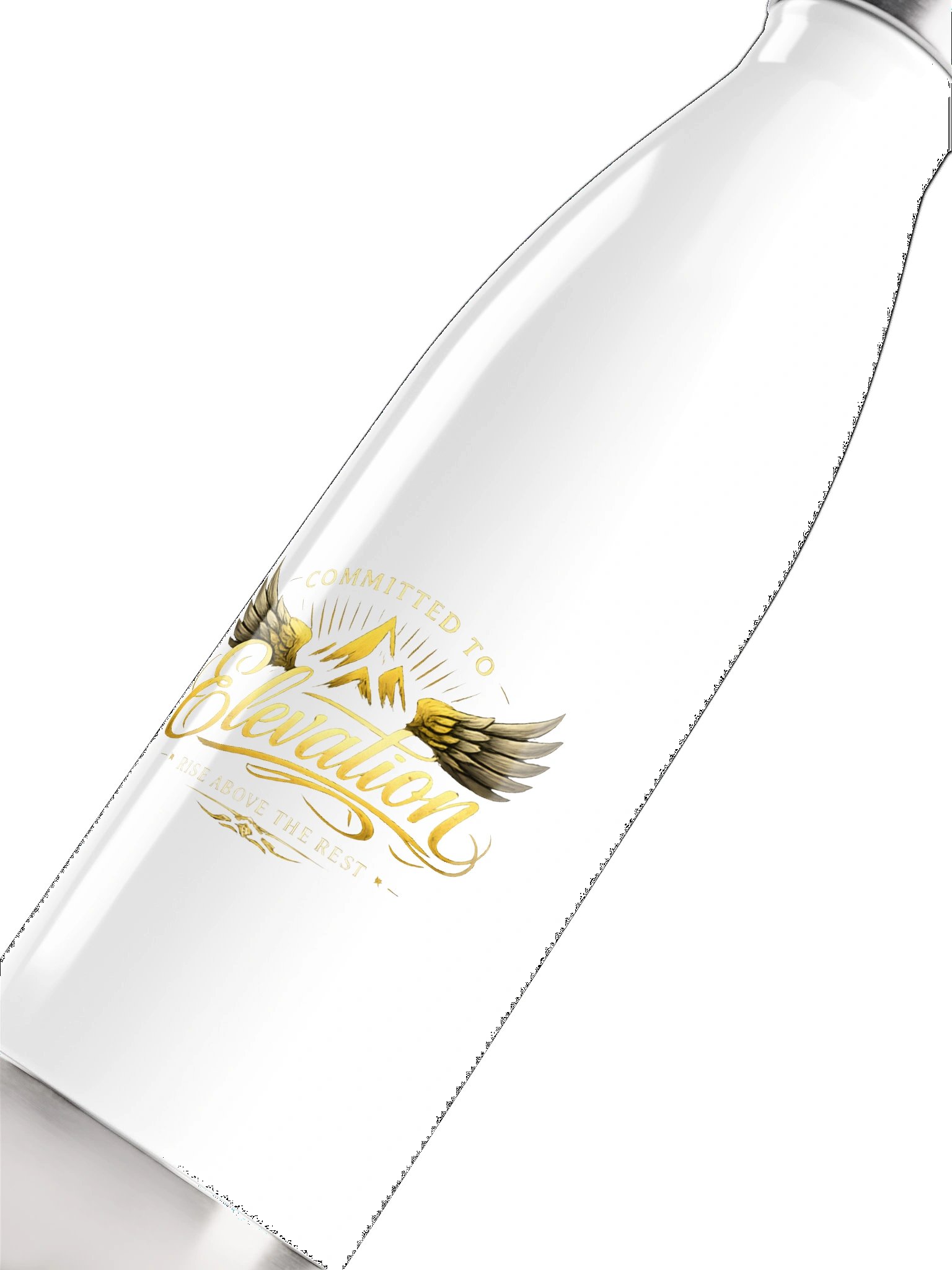 Committed To Elevation — Stainless Steel Water Bottle (Rise Above The Rest) product image (5)
