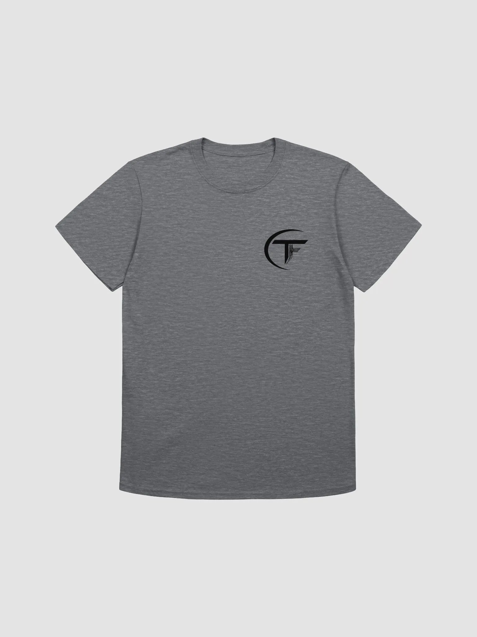 TF - Front & Back Black Logo T-Shirt product image (1)