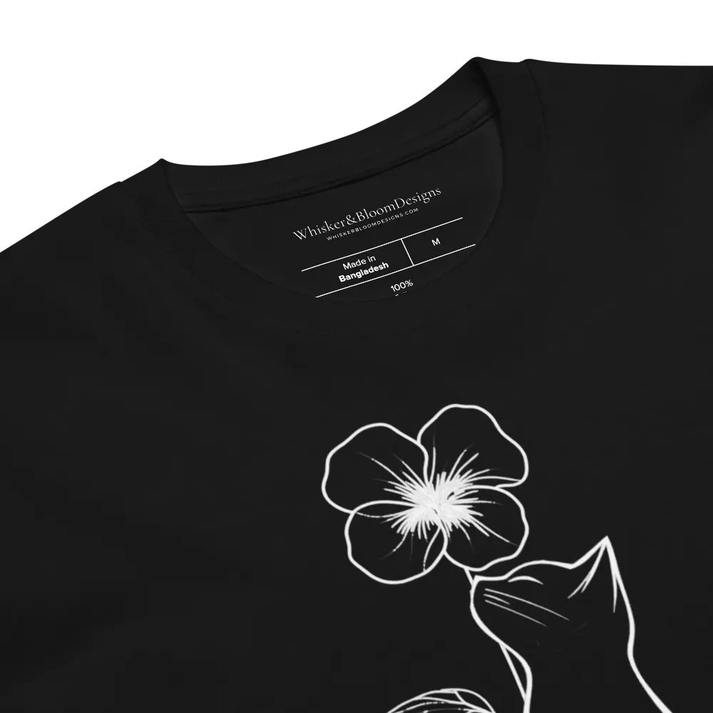 Pansy Cat Supreme Comfort Unisex T-Shirt product image (8)