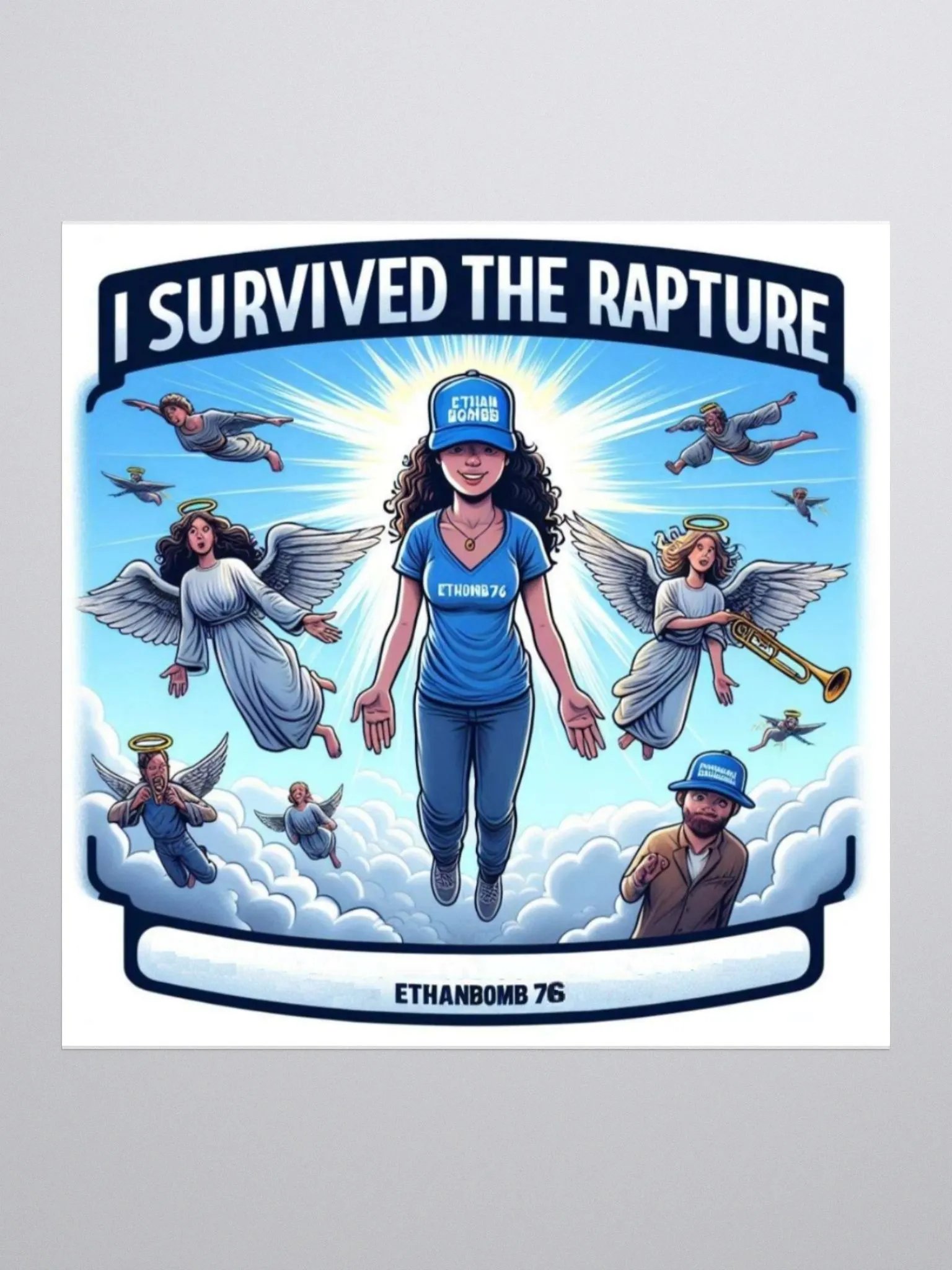 ETHANBOMB - RAPTURE STICKER product image (1)