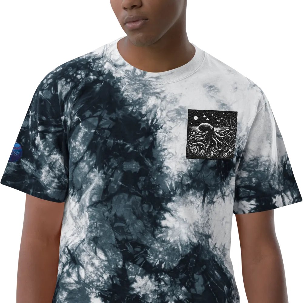 Tie-Dye Midnight Octopus Tee product image (79)