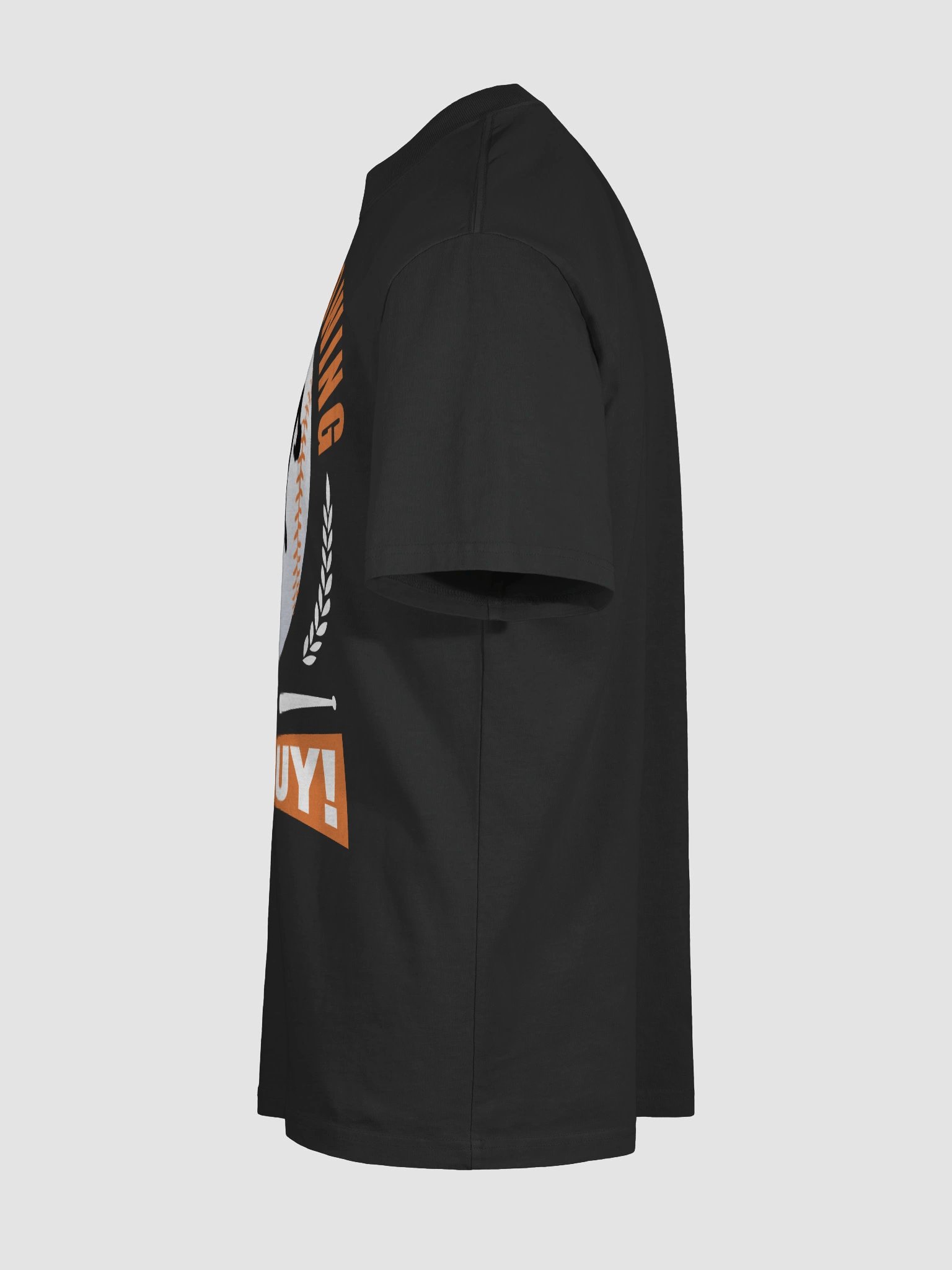 He's Throwing At My Guy Black Tee product image (10)