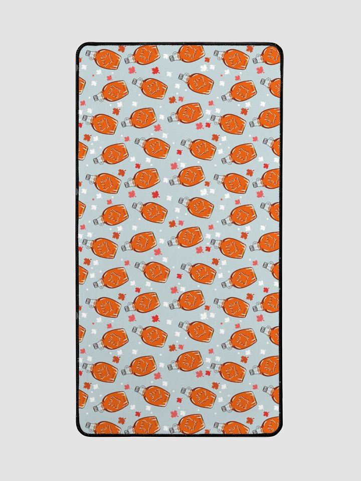 Canadian Maple Syrup Pattern Desk Mat product image (2)