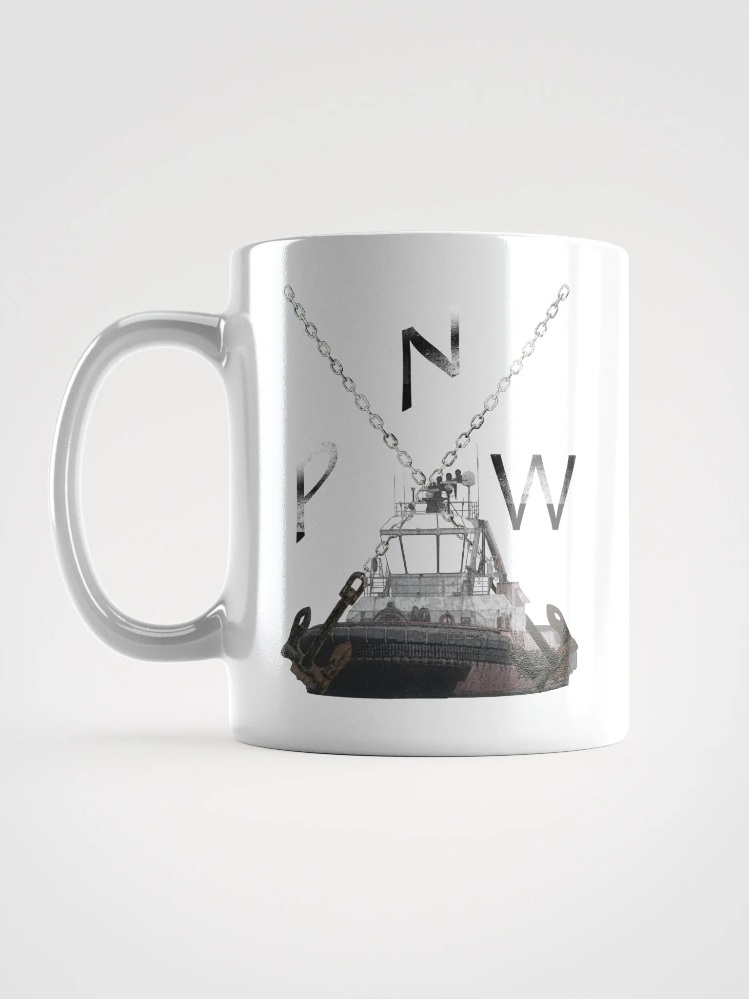 X Ancher Chain PNW Mug 11oz, 15oz, & 20oz product image (6)