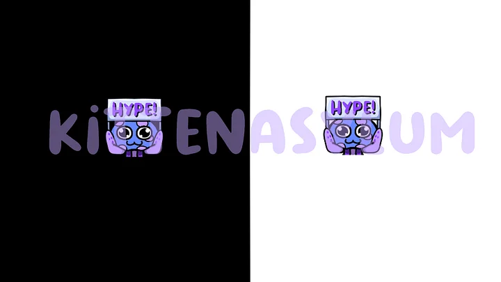 Jellyfish🍥 - Static Hype Emote in Purple product image (1)
