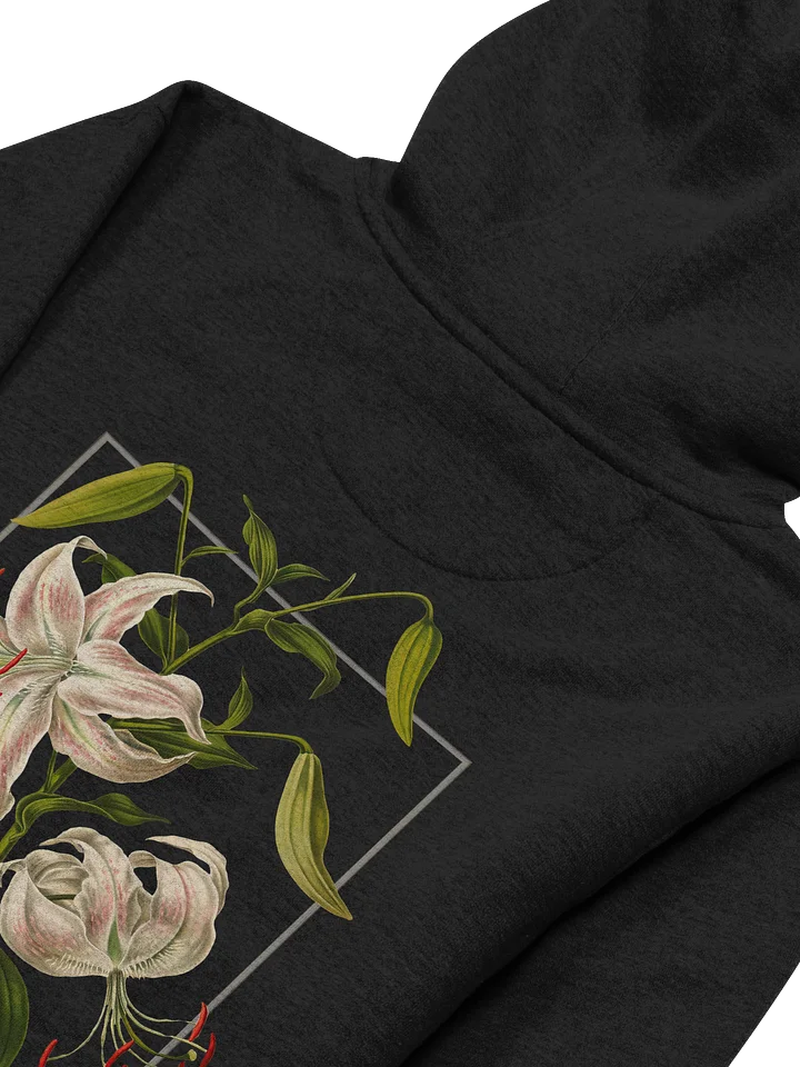 Japanese Lily Premium Adult Unisex Hoodie product image (2)
