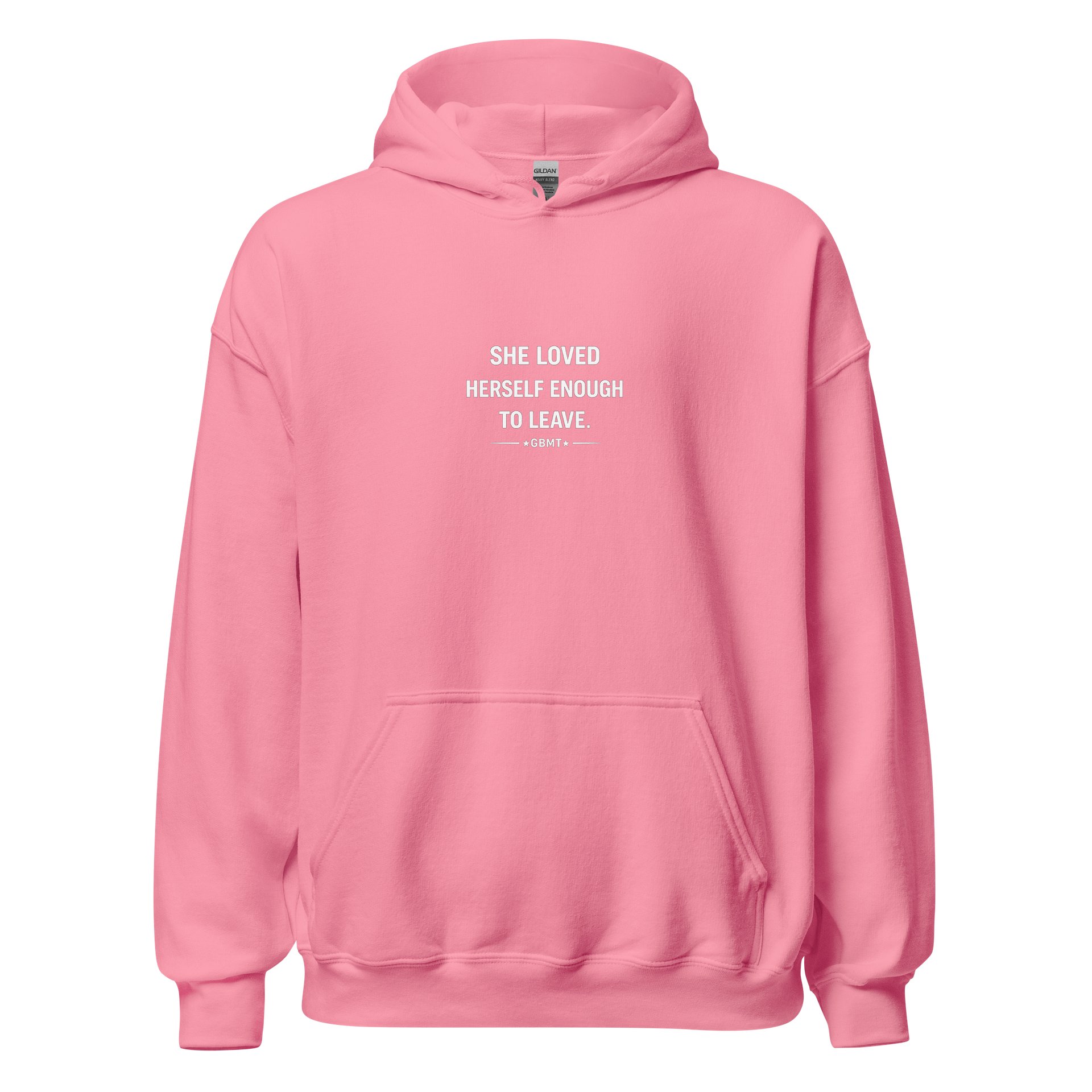 She Loved Herself Enough to Leave Hoodie – GBMT Women’s Strength Collection product image (5)