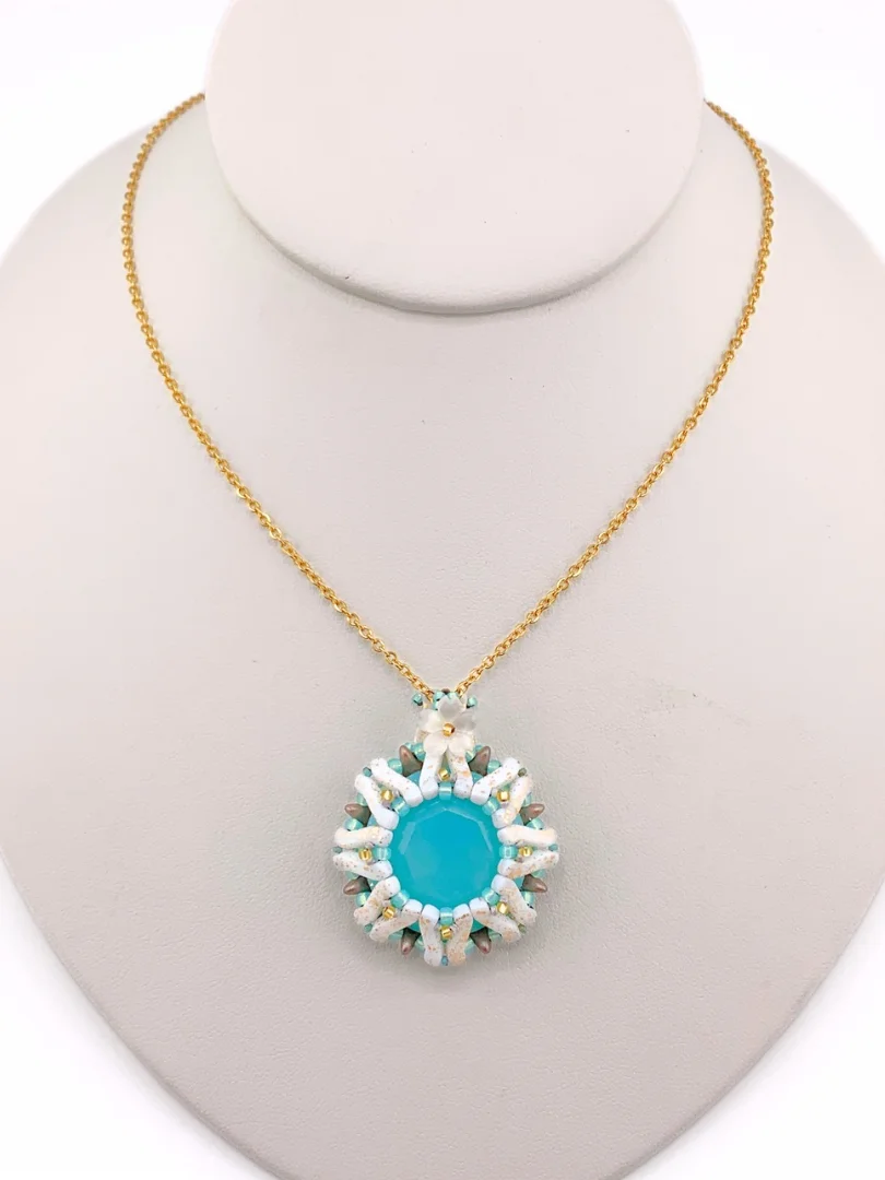 Balaton Blooms Pendant *ONLY* - Aqua product image (2)