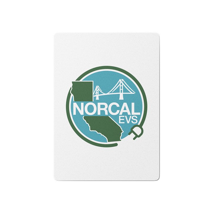 NorCal EVs Poker Playing Cards product image (1)