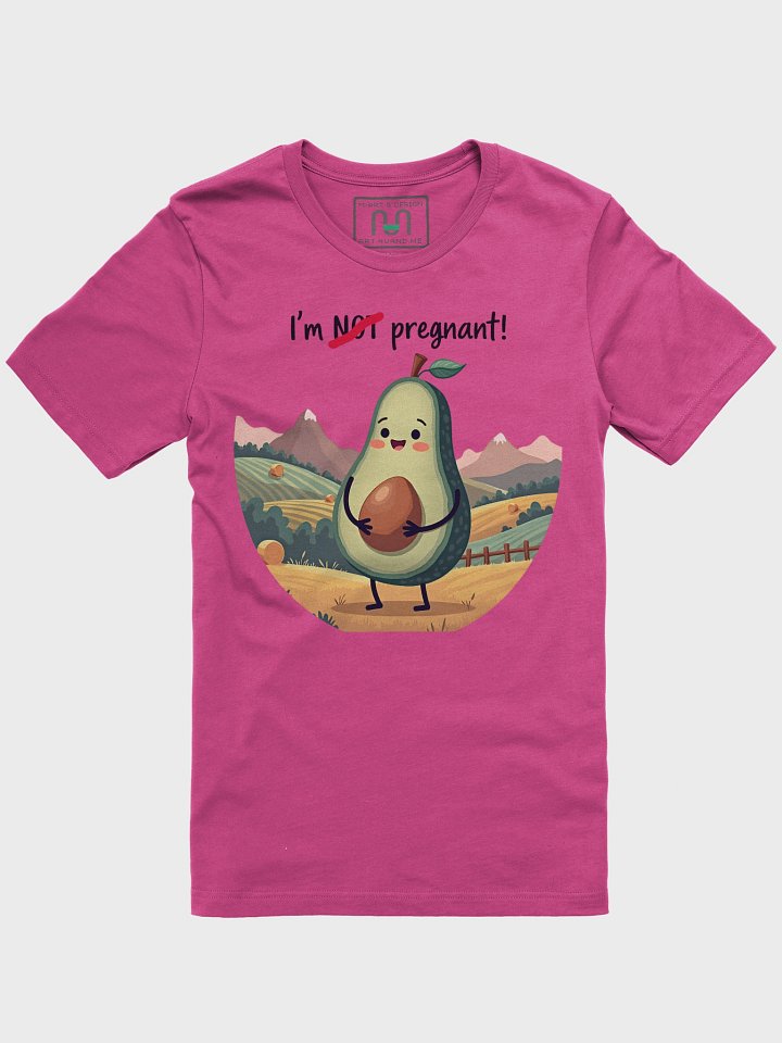 Avocado Bump Shirt – “I’m Pregnant” with Guac-Level Sass - T-Shirt product image (13)