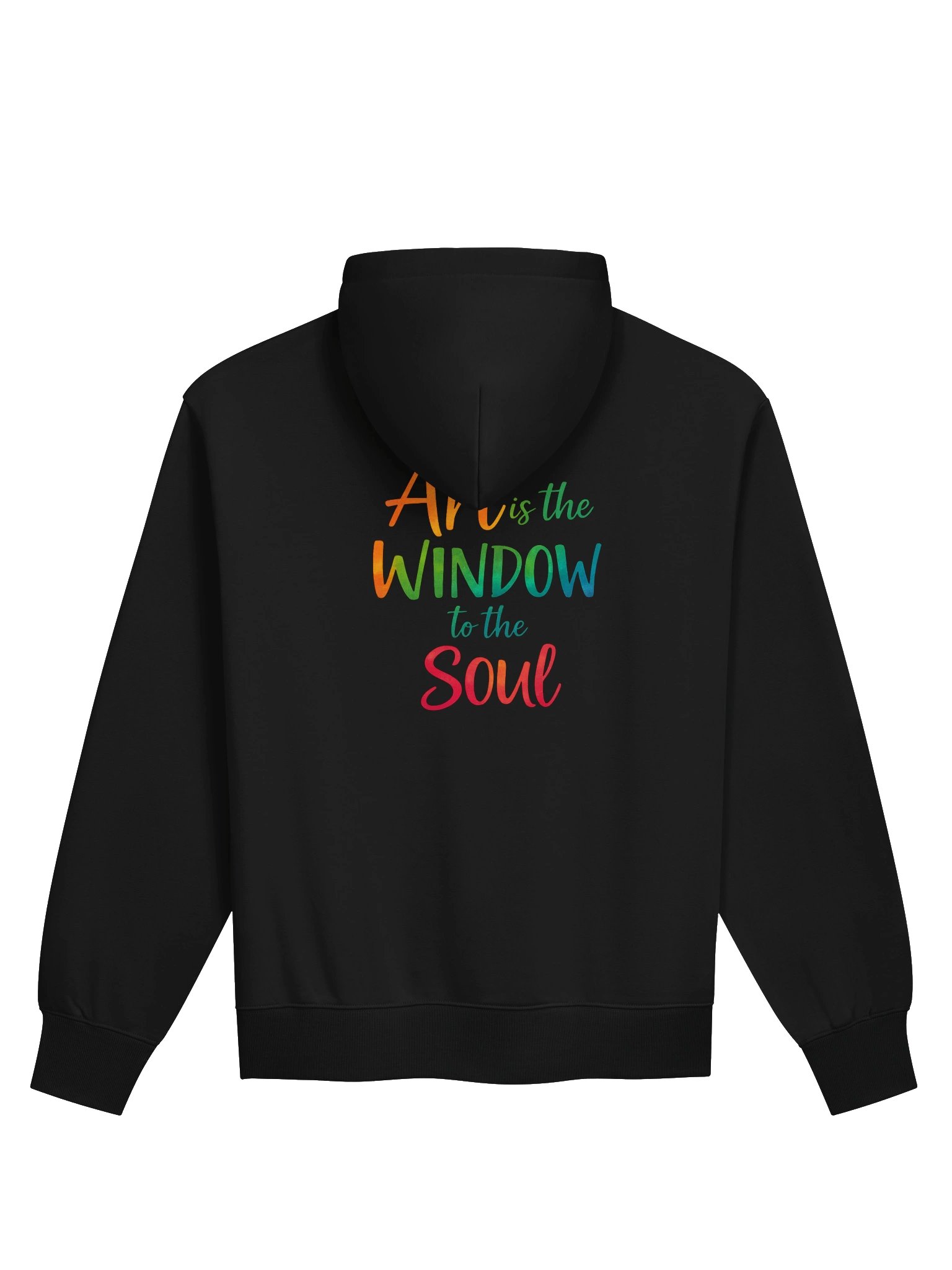 Window to the Soul” – Sandra King Art Hoodie (Black) product image (2)
