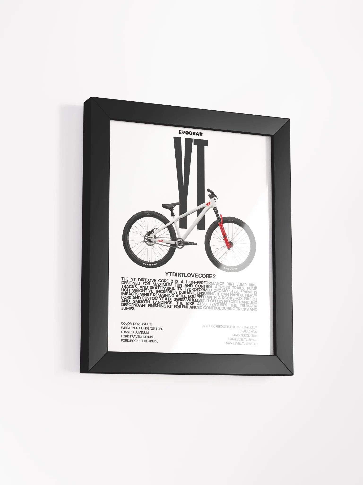 YT DirtLove Core 2 Frame product image (2)