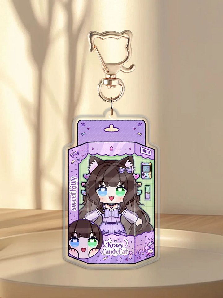 KrazyCandyCat’s Doll Keychain product image (2)