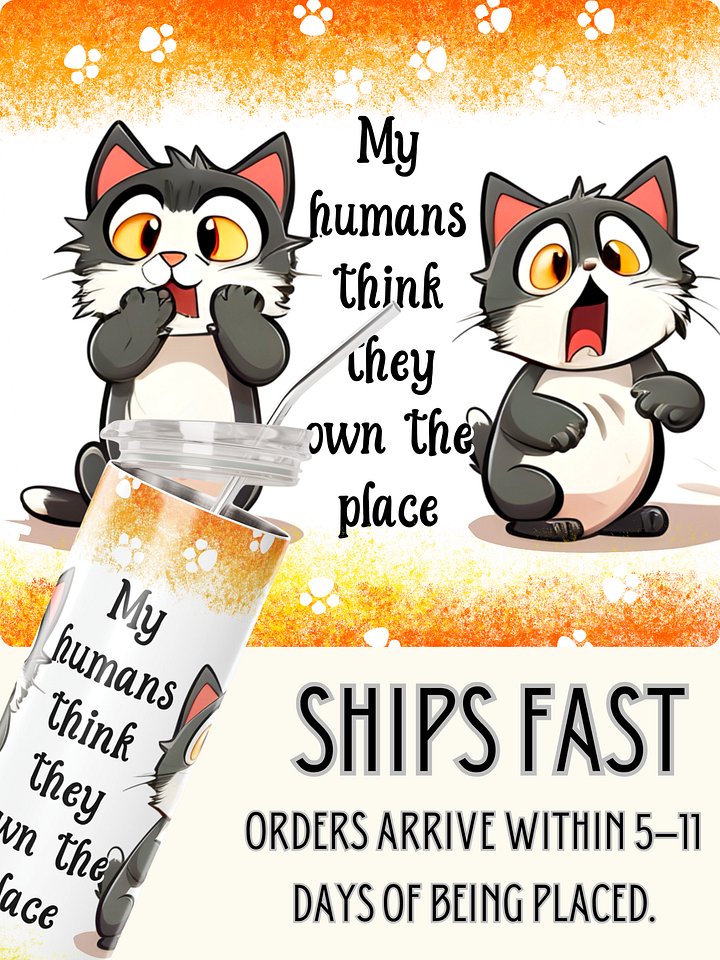 Whisker Tales Stainless Steel Tumbler product image (1)