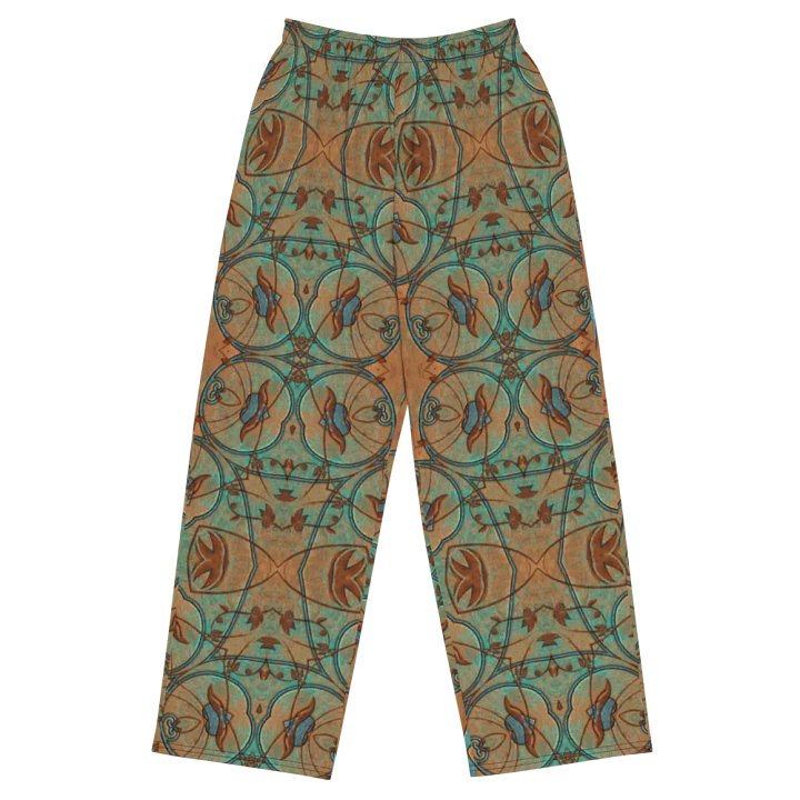 Copper Patina Kaleidoscope Wideleg Pants product image (2)