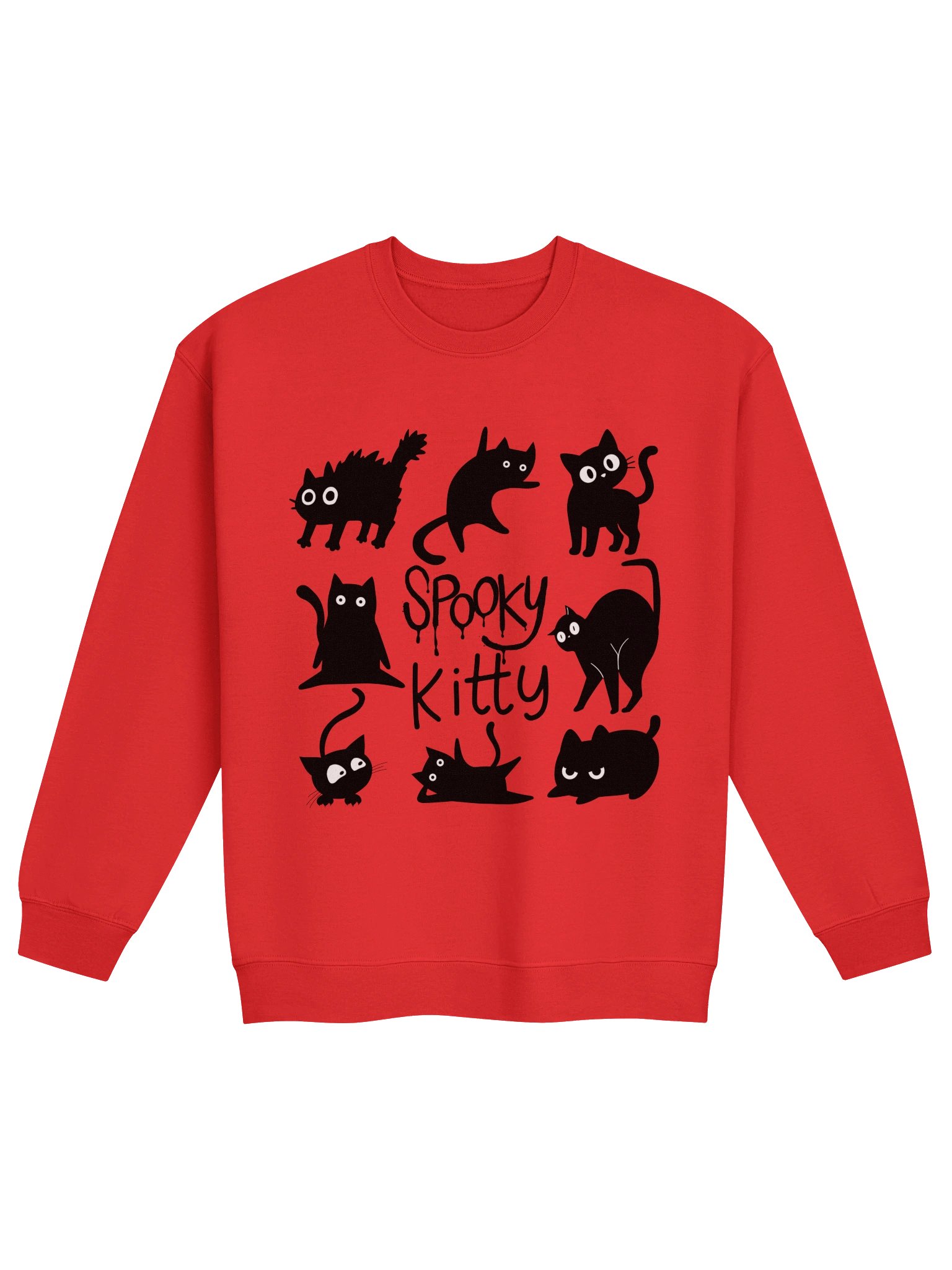 Spooky Kitty Halloween Crewneck product image (89)