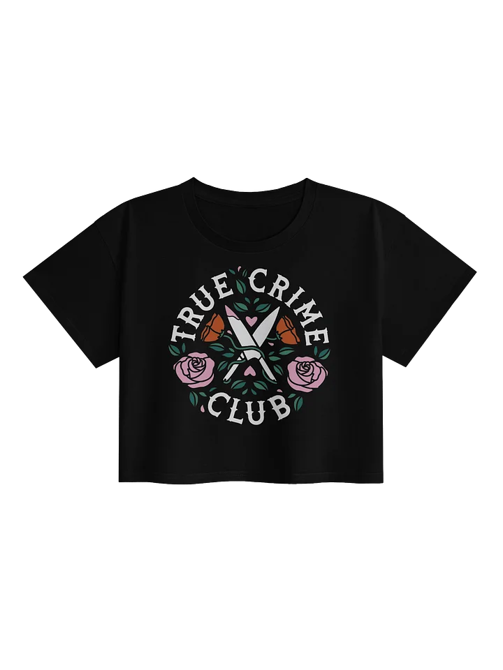 True Crime Club Floral Crop Top product image (1)