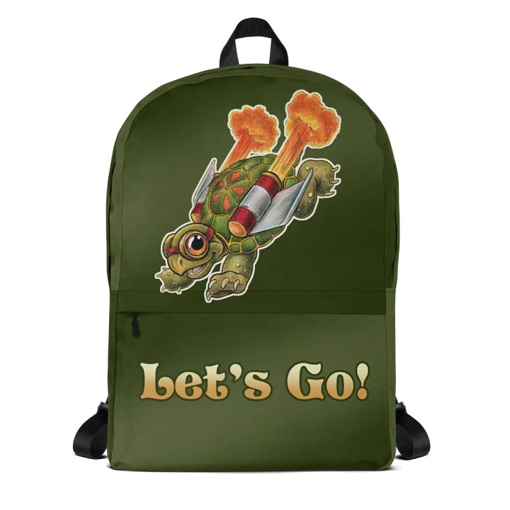 Jetpack Tortoise - SFA All-Over Backpack product image (1)