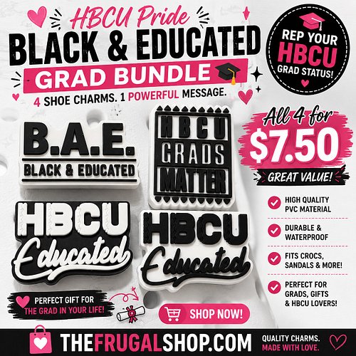 Introducing our new HBCU bundle, available for a limited time. Don't miss out on our Memorial Day sale, ending today at midni...