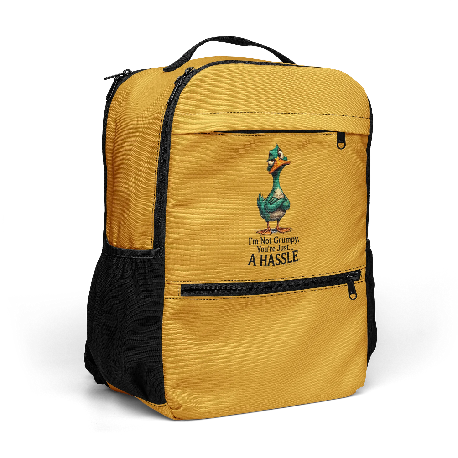 "I'm Not Grumpy" Premium Everyday Backpack – Stylish, Durable & Fun product image (7)