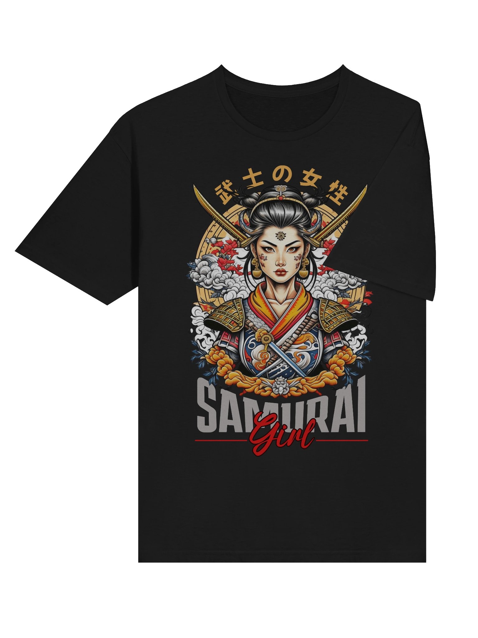 Samurai Girl Bushido Woman T-Shirt - Gildan Softstyle product image (4)