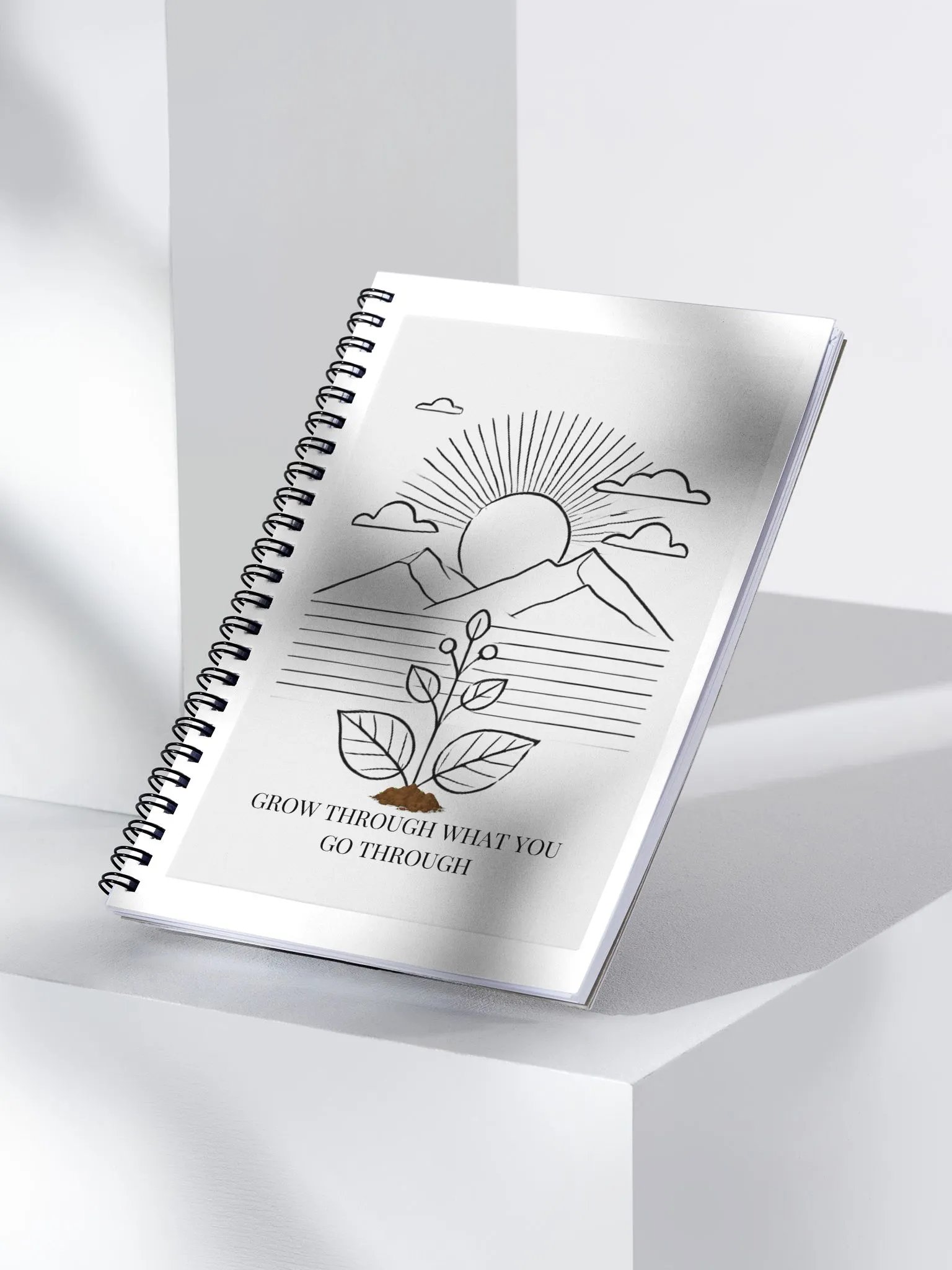 Grow Through What You Go Through- A Reflection Journal product image (1)