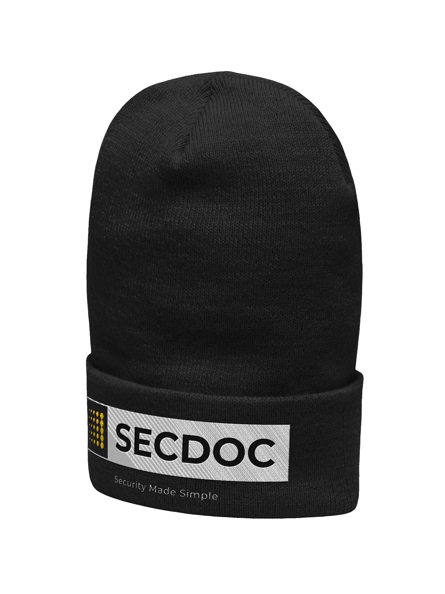 SECDOC Beanie - Black product image (2)