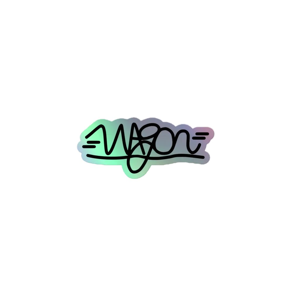 Wagon Holographic Sticker product image (1)