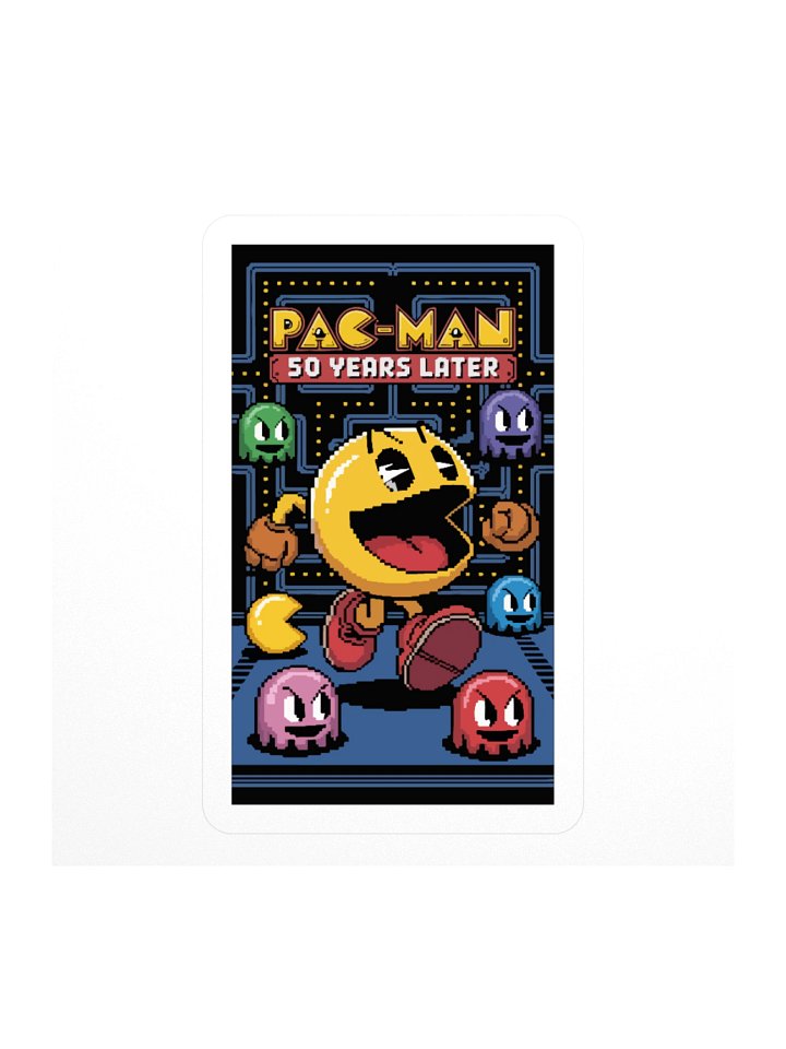 Muscle-Packed PAC-MAN 50 Years Later Stickers product image (1)