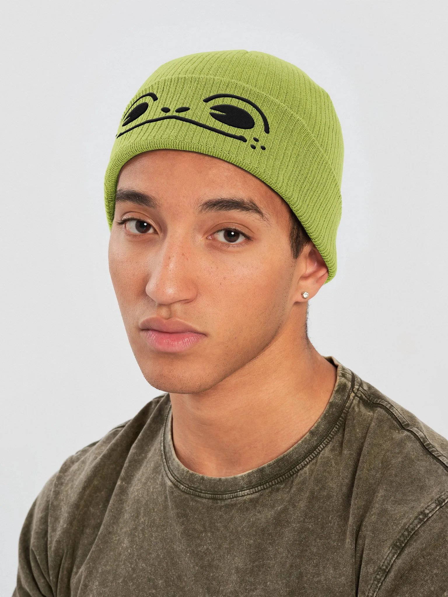 Merth Embroidered Beanie product image (3)