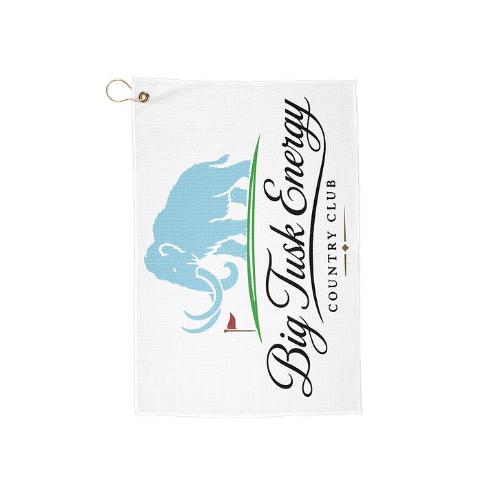 The BTE CC Golf Towel product image (1)