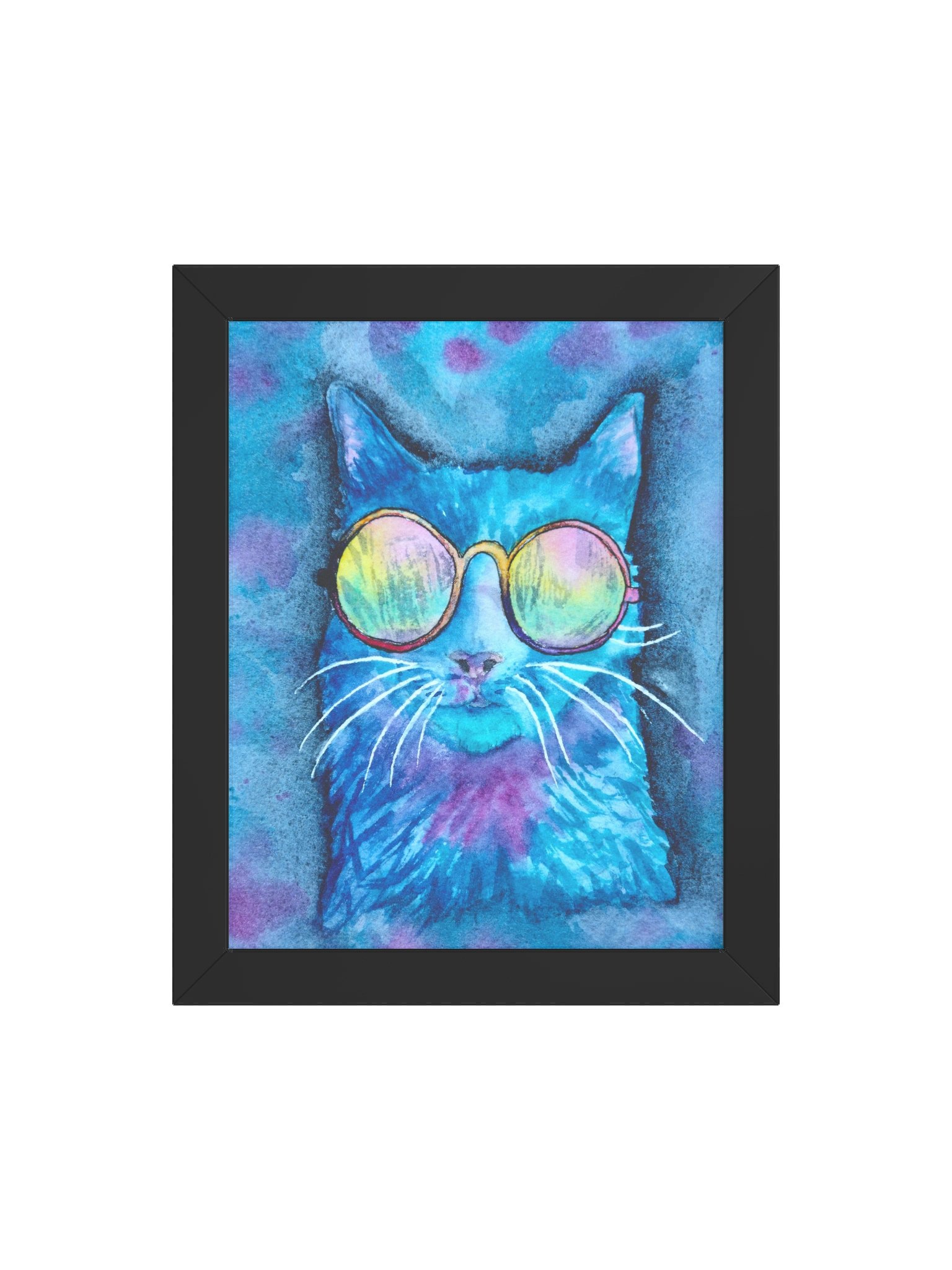 Willa the Wonder Cat — Framed Poster product image (8)