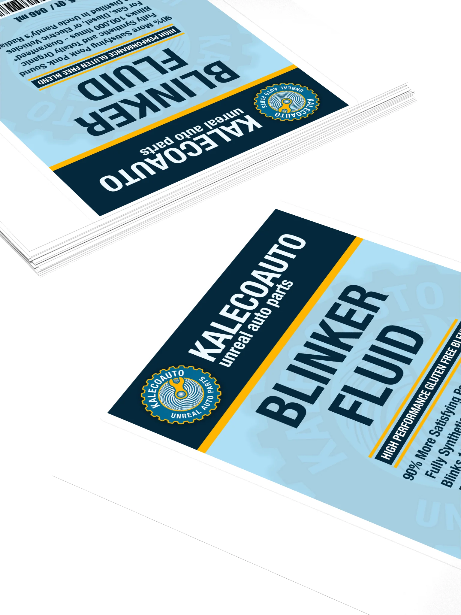 Blinker Fluid Label Sticker product image (4)