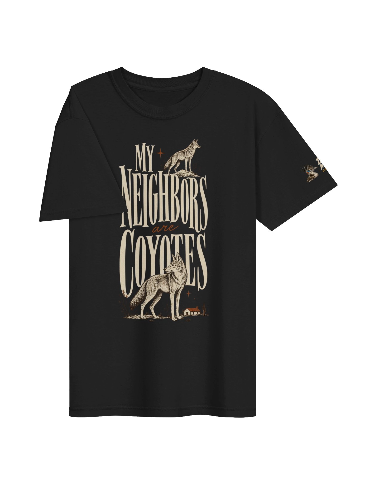 My Neighbors Are Coyotes – Desert Life T-Shirt product image (29)