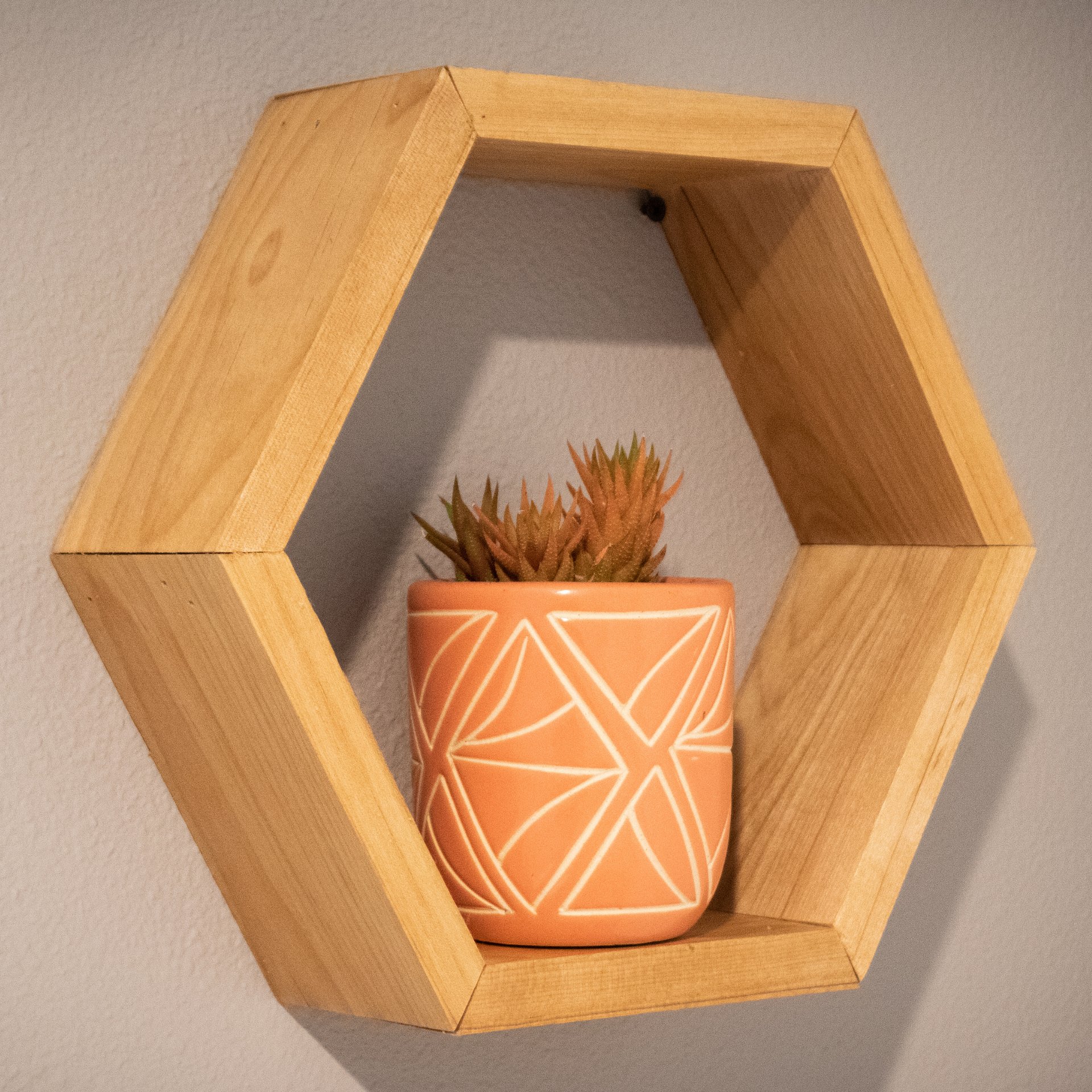 Hexagon Shelf Plans (PDF) product image (1)