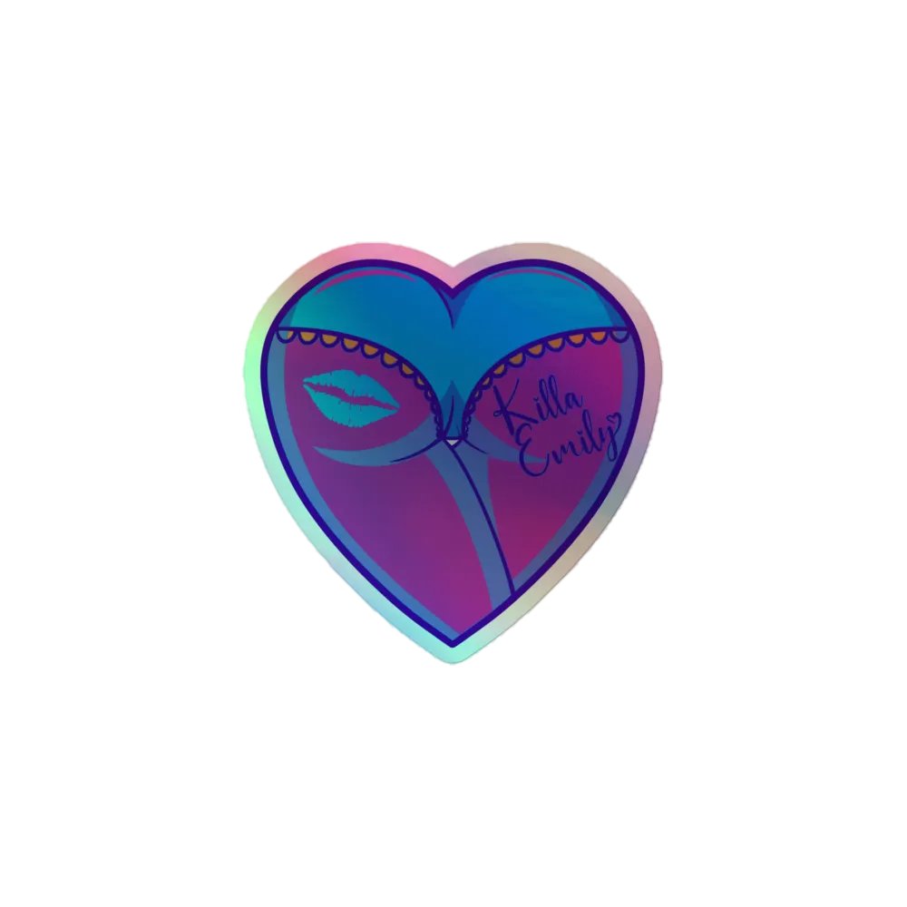 HEART BUTT STICKER product image (1)