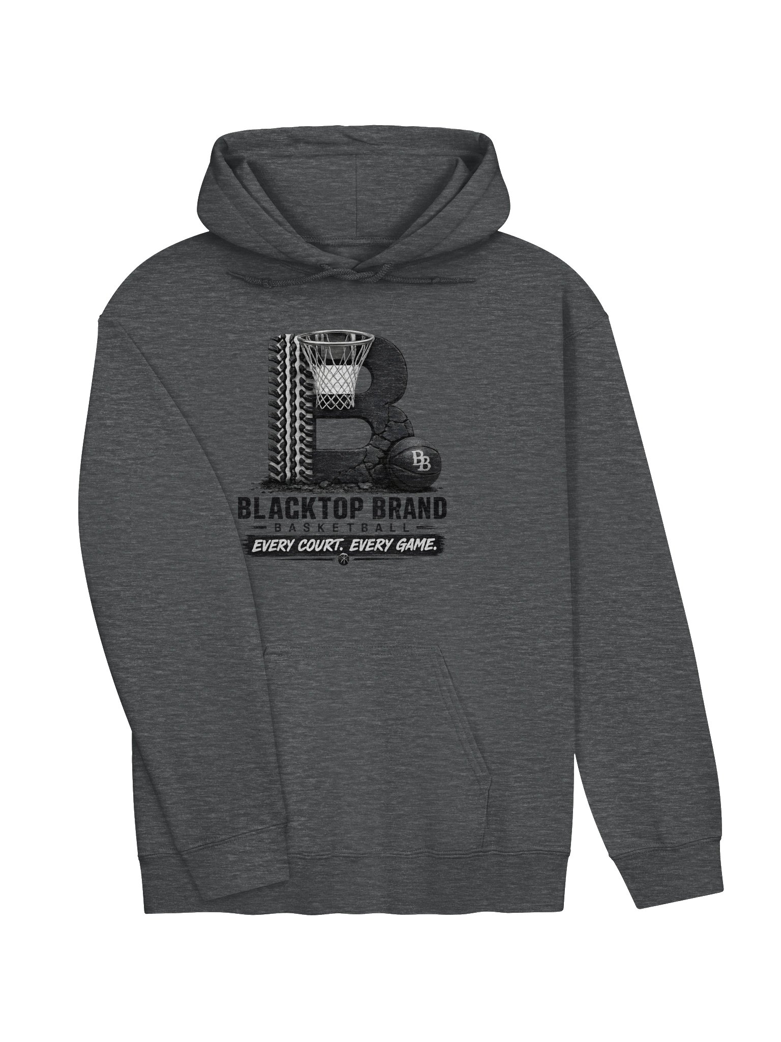 Blacktop Brand Basketball Hoodie product image (3)