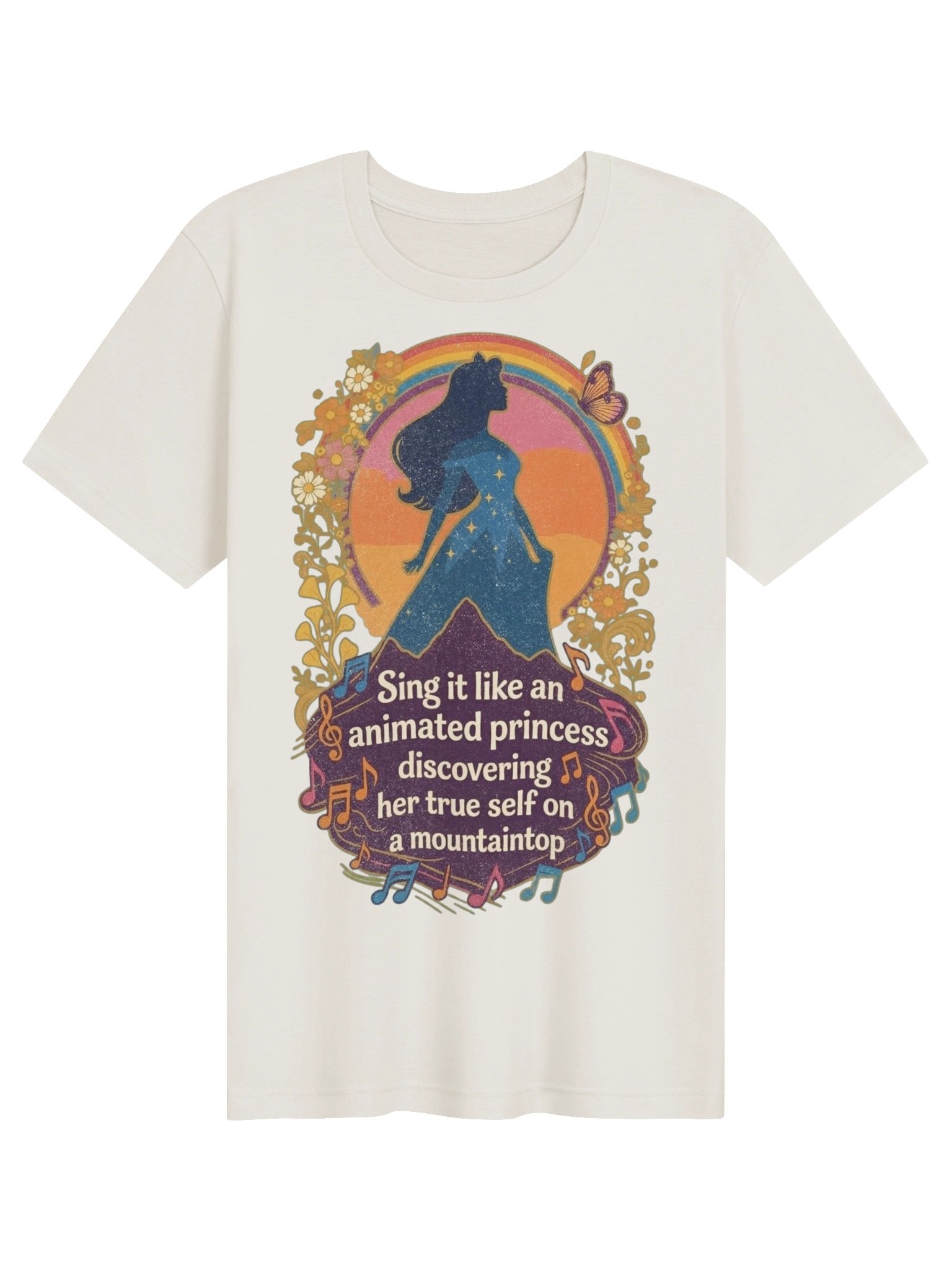Animated Princess Parody Shirt, Funny Fairytale & Musical Theater Tee product image (2)