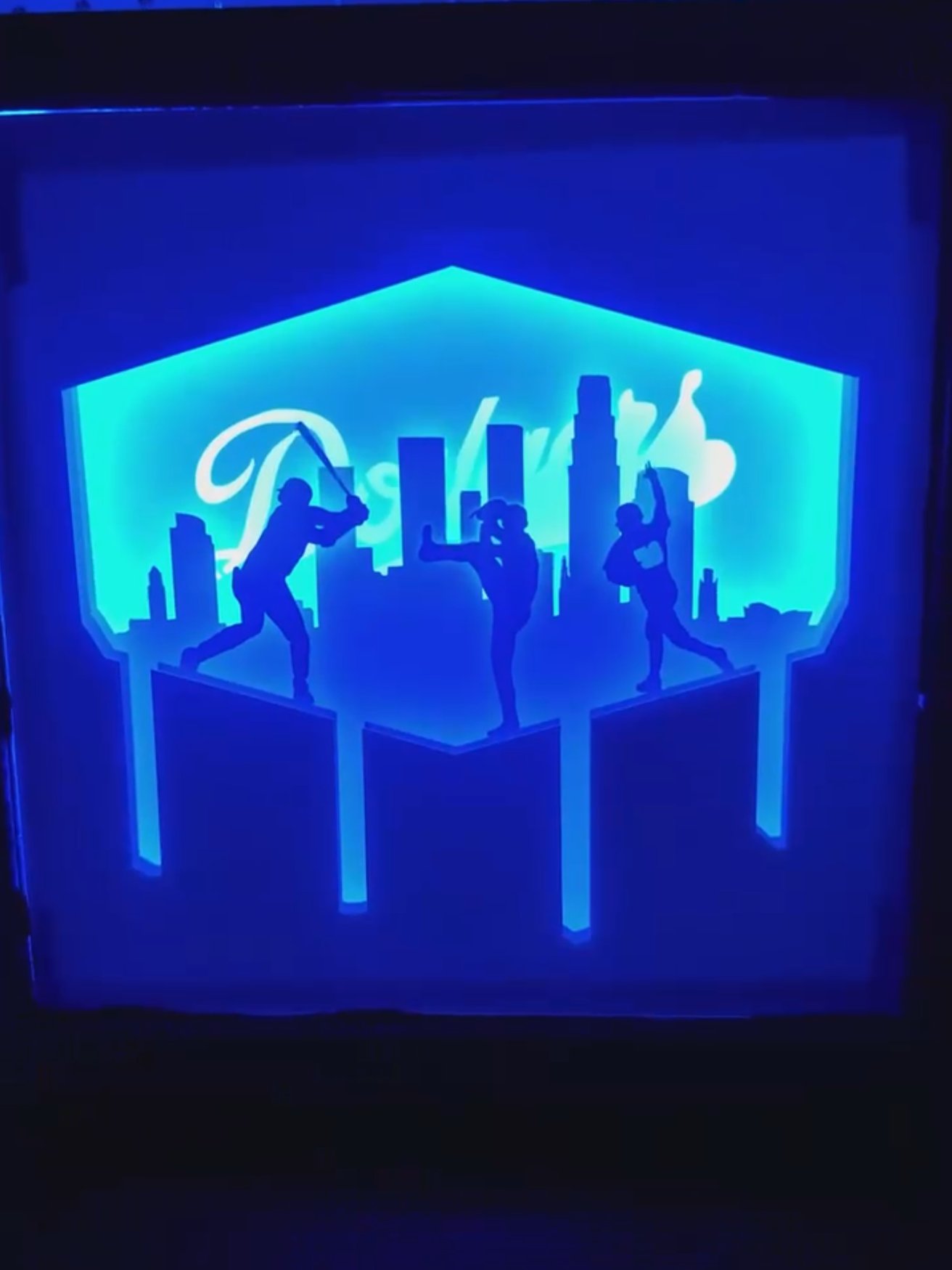 Dodgers 8x8 Lightbox product image (1)