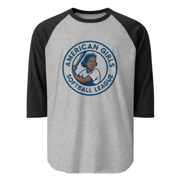 AGSL/Marie Roach Logo Legacy Collection Tultex Fine Jersey Raglan Tee product image (1)