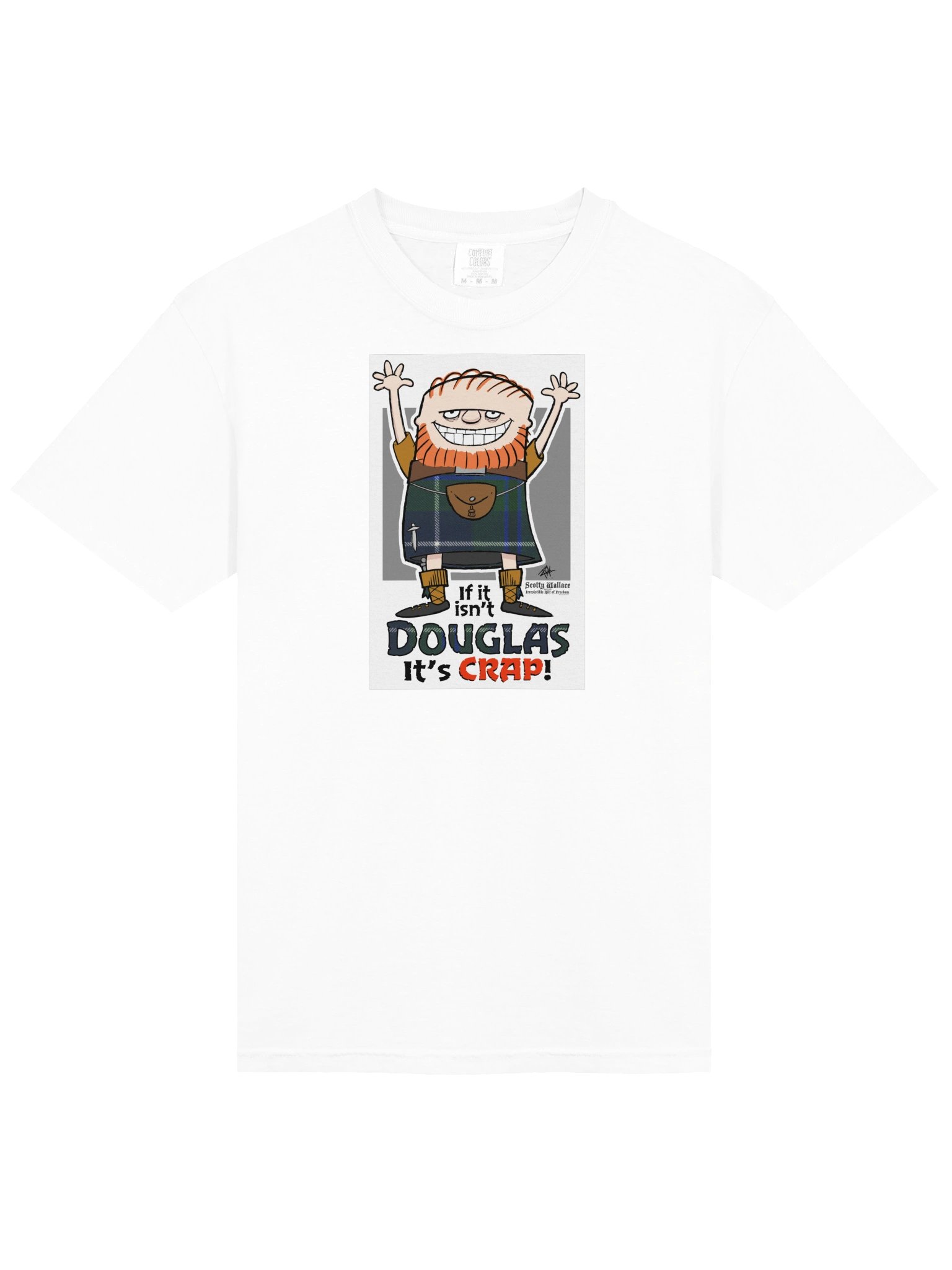 Douglas Clan Tartan - Funny Scottish Humor Scotty Wallace product image (234)