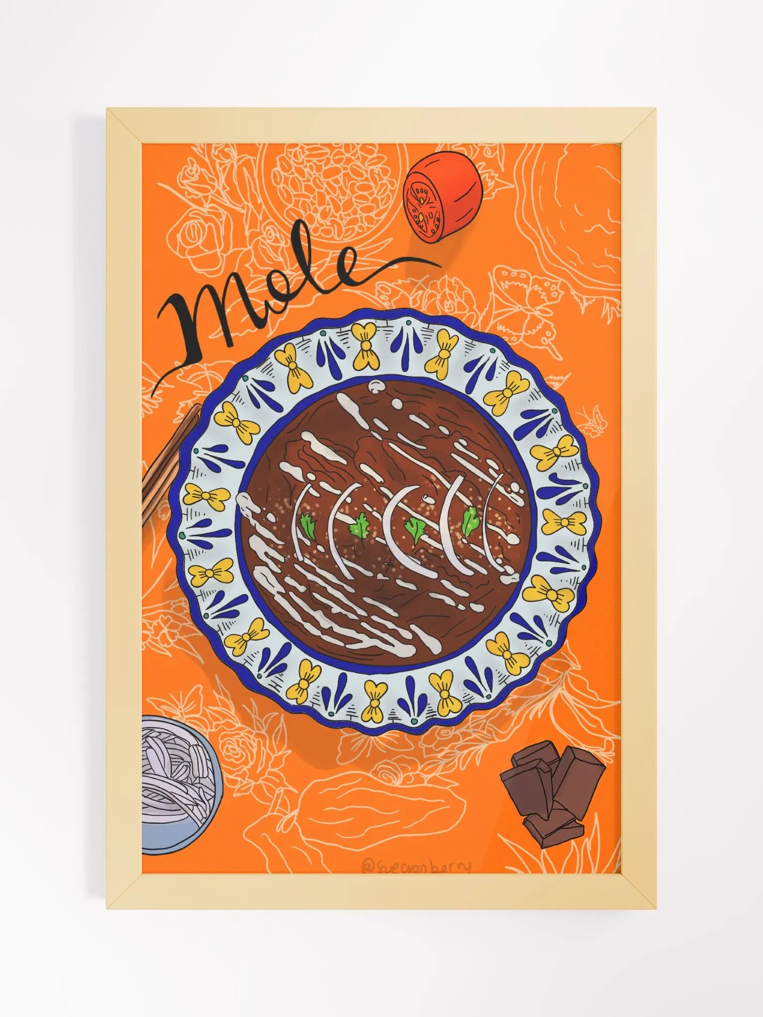 Mole Framed Poster product image (1)