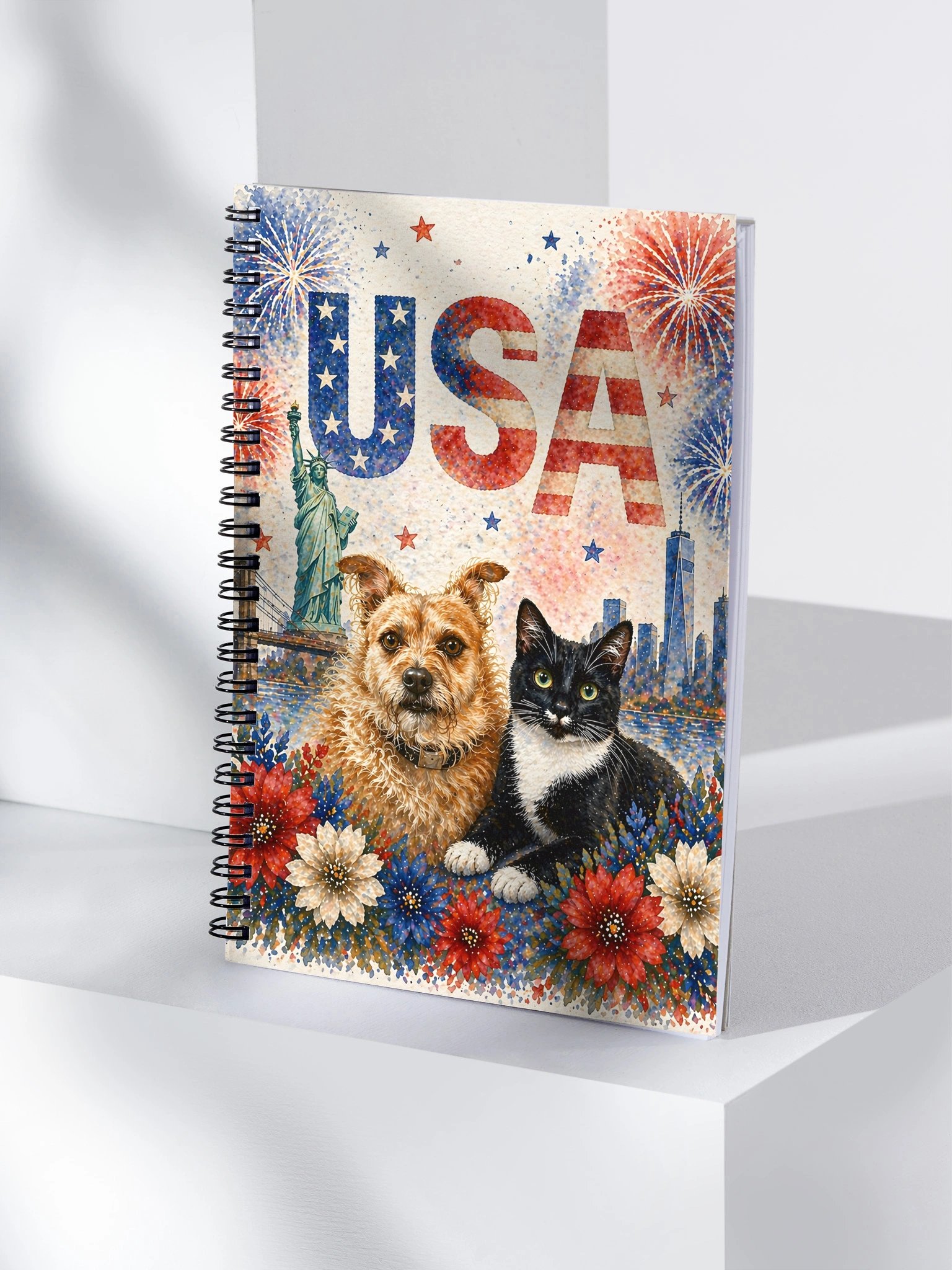 USA Dog Cat Notebook product image (4)