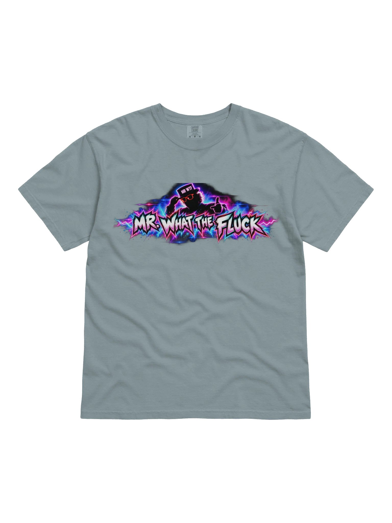 MR. WHAT THE FLUCK T-Shirt - Ice Blue product image (8)