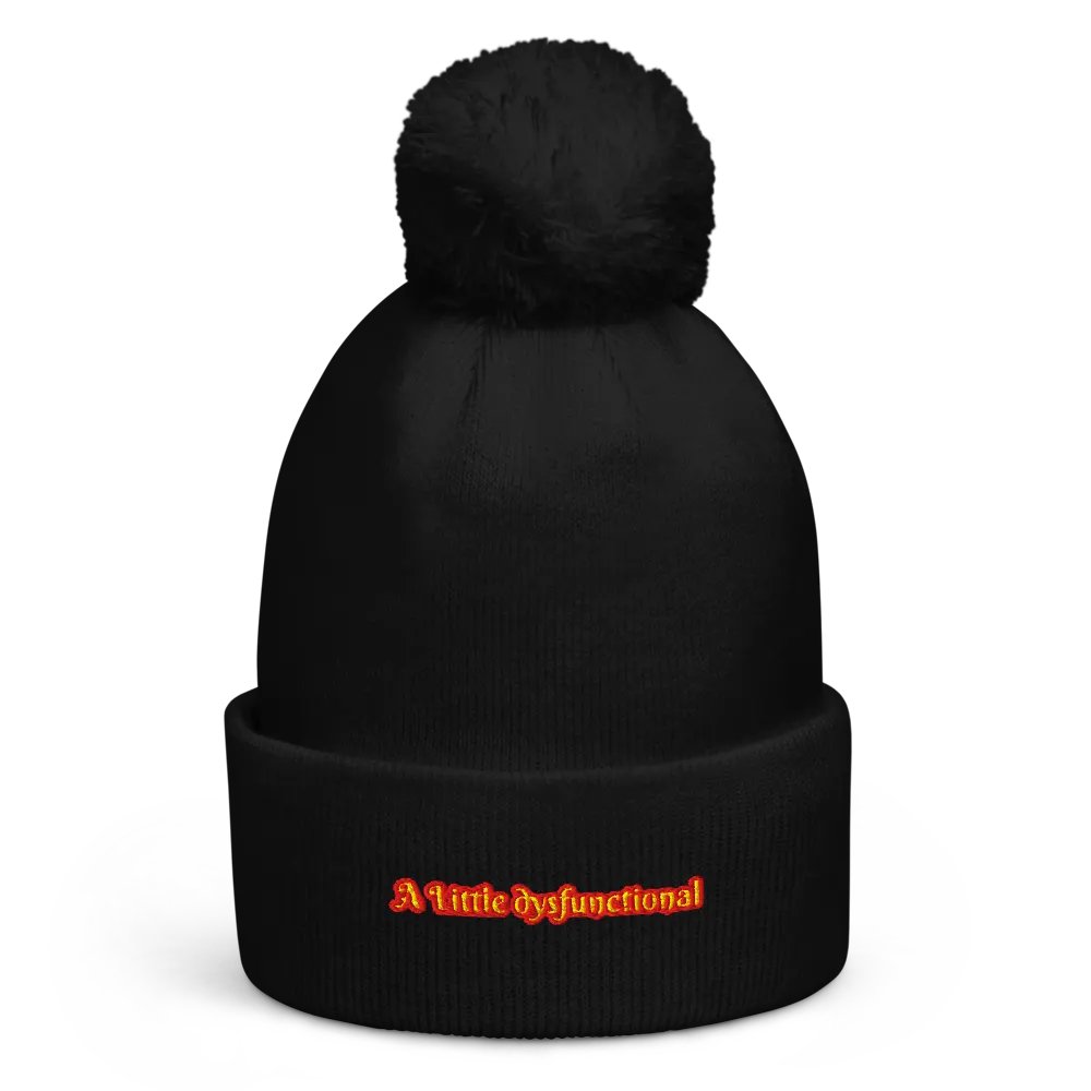 A Little dysfunctional Pom Pom Beanie product image (1)