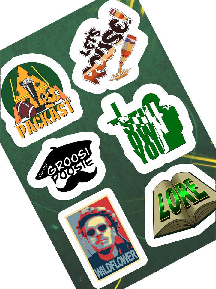 Packast Sticker Set 4 product image (1)