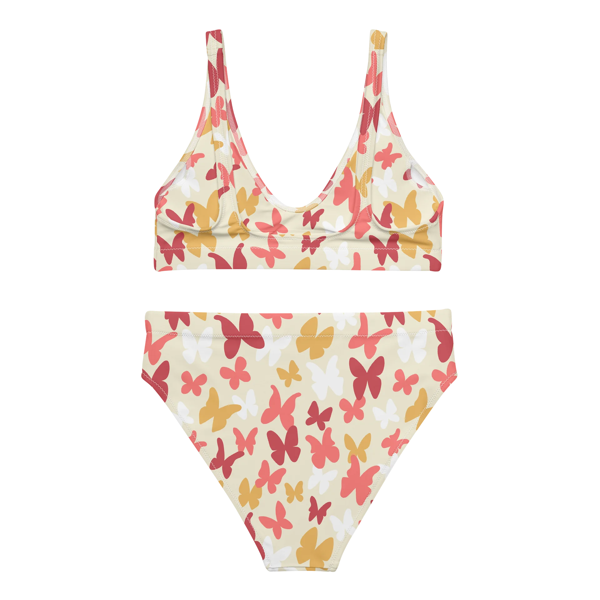 Butterfly Bloom High-Waisted Bikini product image (5)