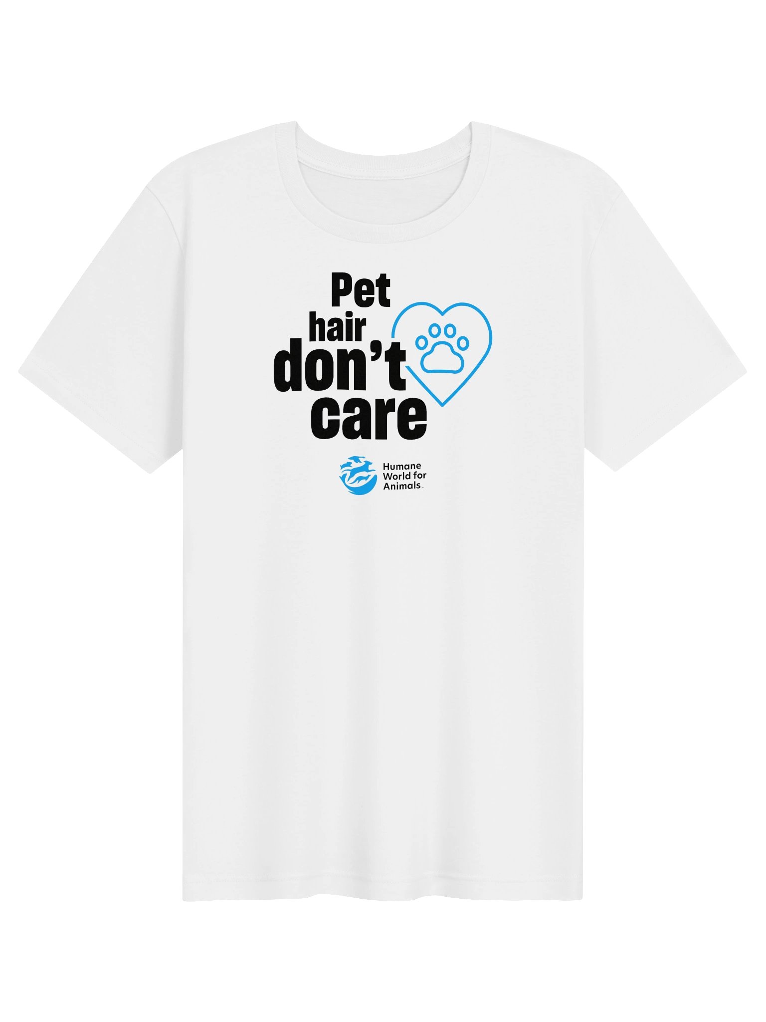 Pet hair don't care - T-shirt product image (1)